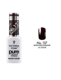 Pure Creamy Hybrid 137 Burgund Madame | Esmalte híbrido cremoso | Valsant Stetics