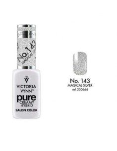 Pure Creamy Hybrid 143 Magical Silver | Esmalte híbrido cremoso | Valsant Stetics