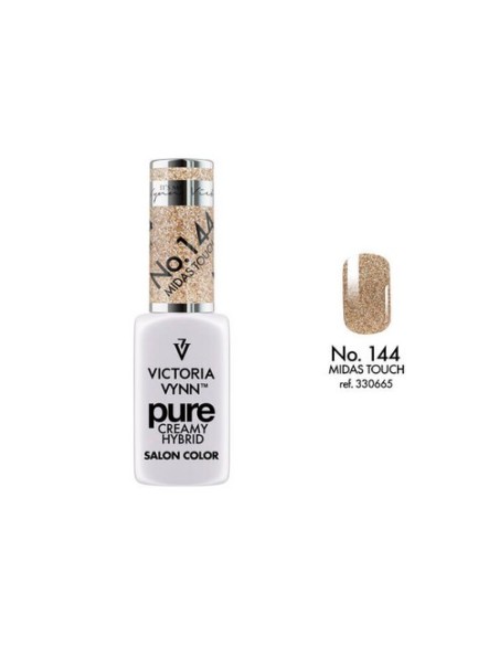 Pure Creamy Hybrid 144 Midas Touch | Esmalte híbrido cremoso | Valsant Stetics