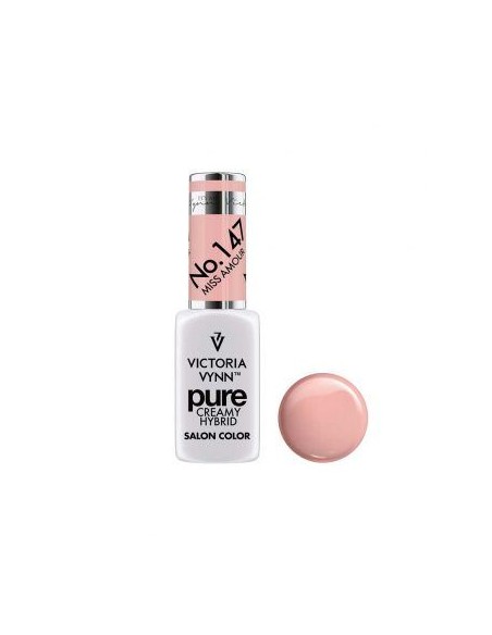 Pure Creamy Hybrid 147 Miss Amour | Esmalte híbrido cremoso | Valsant Stetics