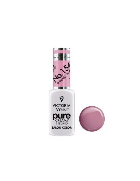 Pure Creamy Hybrid 154 Summer in Mind | Esmalte híbrido cremoso | Valsant Stetics