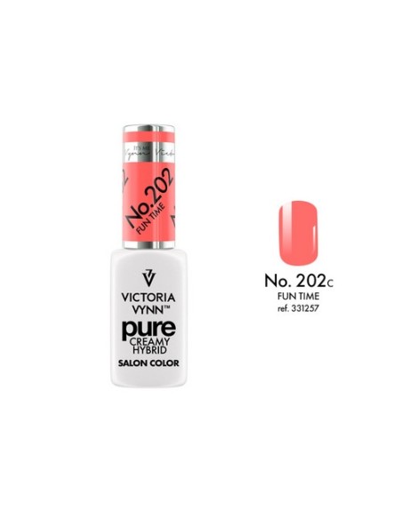 Pure Creamy Hybrid 202 Fun Time | Esmalte híbrido cremoso | Valsant Stetics