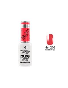 Pure Creamy Hybrid 203 Pink Shock | Esmalte híbrido cremoso | Valsant Stetics