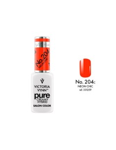 Pure Creamy Hybrid 204 Neon Chic | Esmalte híbrido cremoso | Valsant Stetics