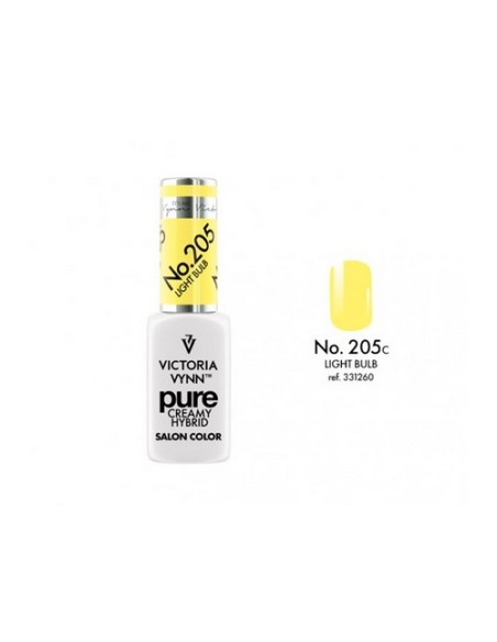 Pure Creamy Hybrid 205 Light Bulb | Esmalte híbrido cremoso | Valsant Stetics