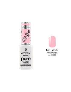Pure Creamy Hybrid 208 Pink Facade | Esmalte híbrido cremoso | Valsant Stetics