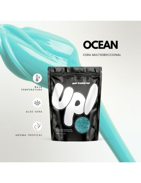 Valsant Stetics - OCEAN: Cera Depilatoria Multidireccional de Baja Temperatura para Pieles Sensibles