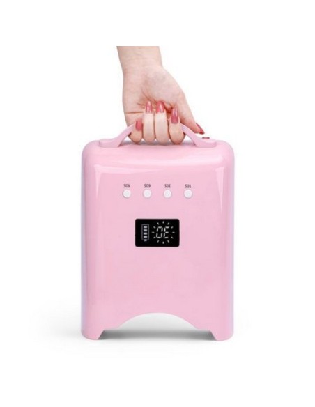 Lámpara Inalámbrica ETTAALA Pro Cordless LED Rosa: Tecnología Avanzada para Uñas
