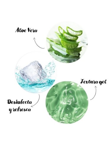 Gel de Aloe Vera Post-depilación: Calma, Refresca y Desinfecta