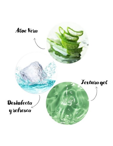 Gel de Aloe Vera Post-depilación: Calma, Refresca y Desinfecta