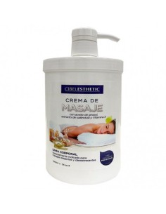 Crema de Masaje Corporal con Aceites Esenciales - Cibelesthetic