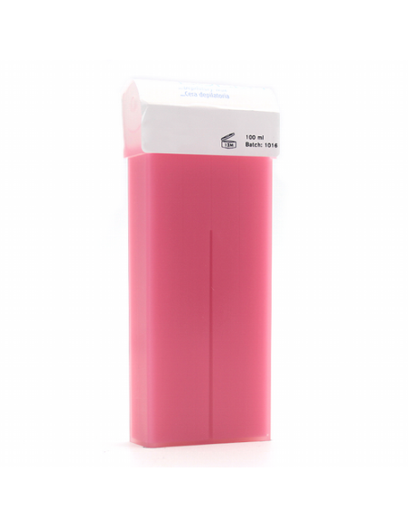 Cera Depilatoria de Fresa KOKEN - Roll-On Universal 100 ml para Pieles Secas