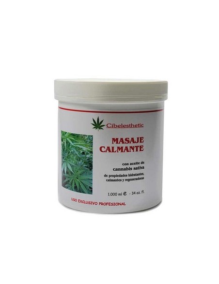 Crema de Masajes con Cannabis Cibelesthetic - Hidratante y Reafirmante