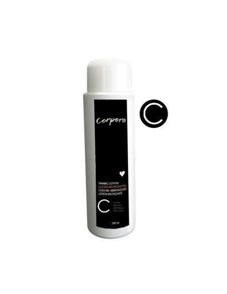Loción Bronceadora DHA Corpora para Pieles Claras - Uso Profesional