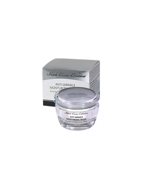 Crema Hidratante Antiarrugas con Caviar Negro - SPF 15