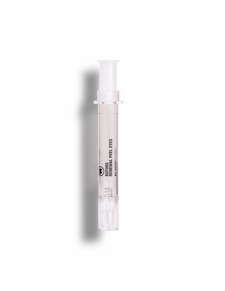 El BEFORE RENEWAL PEEL EYES es un gel renovador diseñado específicamente para el contorno de los ojos. Su acción exfoliante sua