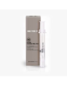 El BEFORE RENEWAL PEEL EYES es un gel renovador diseñado específicamente para el contorno de los ojos. Su acción exfoliante sua