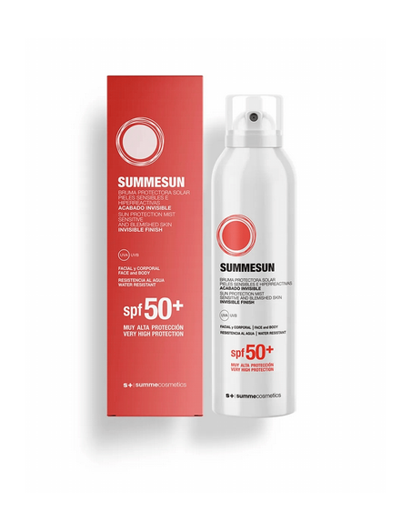 SUMMESUN SPF50+ BRUMA  Protector Solar en Bruma para Pieles Sensibles e Hiperreactivas