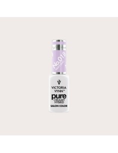 Pure Creamy Hybrid 018 Milky Lilac | Esmalte híbrido cremoso | Valsant Stetics 2