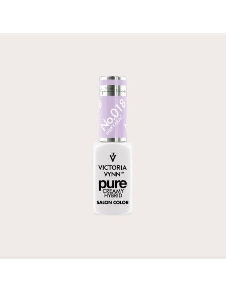 Pure Creamy Hybrid 018 Milky Lilac | Esmalte híbrido cremoso | Valsant Stetics
