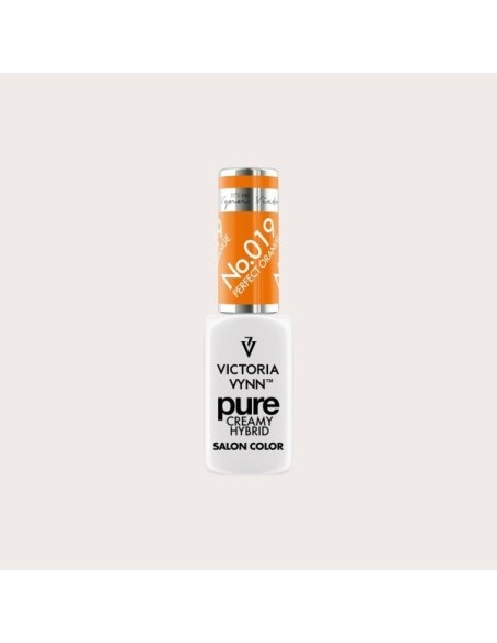 Pure Creamy Hybrid 019 Perfect Orange | Esmalte híbrido cremoso | Valsant Stetics