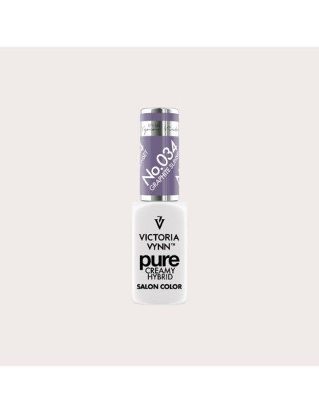 Pure Creamy Hybrid 034 Graphite Sunset | Esmalte híbrido cremoso | Valsant Stetics