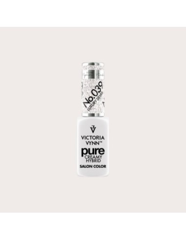 Pure Creamy Hybrid 039 Luxury Silver | Esmalte híbrido cremoso | Valsant Stetics