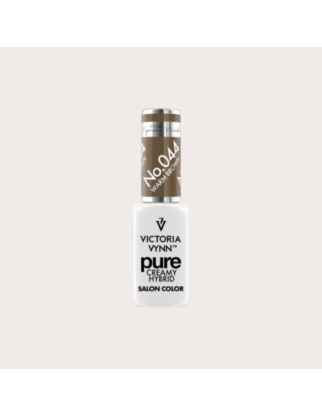 Pure Creamy Hybrid 044 Warm Brown | Esmalte híbrido cremoso | Valsant Stetics