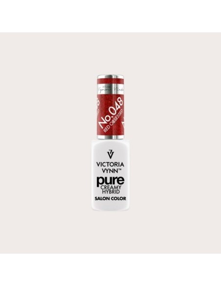 Pure Creamy Hybrid 048 Red Obsessed | Esmalte híbrido cremoso | Valsant Stetics