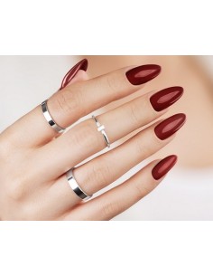 iQ Nail Polish 008 Forever Claret | Esmalte Burdeos Profundo 2