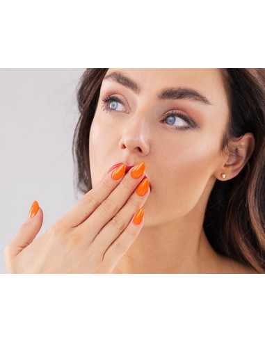iQ Nail Polish 022 Orange Flash | Esmalte Naranja Brillante