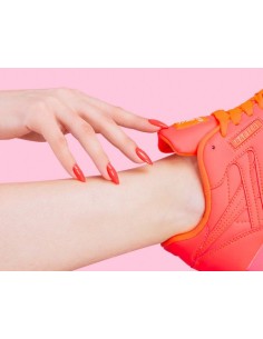 iQ Nail Polish 023 Dragon Fruit | Esmalte Coral Neón 2