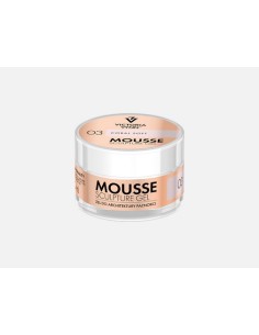 Mousse Sculpture Gel 03 Coral Soft 50 ml | Gel Melocotón para Construcción y Babyboomer