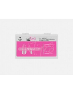 Soft Gel Tips Medium Almond | Tips de Gel Preformados para Extensiones