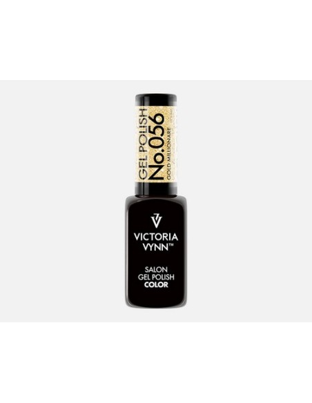 Victoria Vynn Gel Polish 056 Gold Millionaire | Esmalte Híbrido Dorado con Glitter