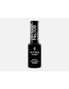 Victoria Vynn Gel Polish 108 Black Velvet | Esmalte Híbrido Negro Intenso 2
