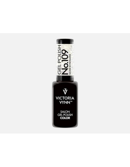 Victoria Vynn Gel Polish 109 Silver Skyscraper | Esmalte Híbrido Plata Brillante