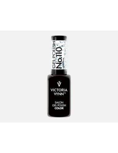 Victoria Vynn Gel Polish 110 Silver Foil | Esmalte Híbrido con Copos de Plata