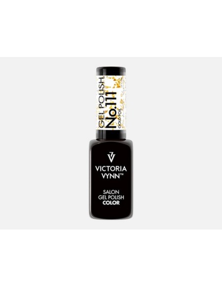 Victoria Vynn Gel Polish 111 Gold Foil | Esmalte Híbrido con Copos de Oro
