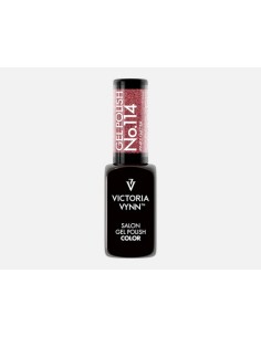 Victoria Vynn Gel Polish 114 Pinky Glitter | Esmalte Híbrido Rosa con Glitter 2