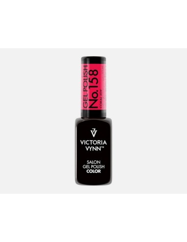 Victoria Vynn Gel Polish 158 Coral Joy | Esmalte Híbrido Rojo Coral