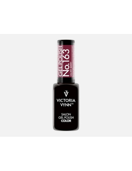 Victoria Vynn Gel Polish 163 Glory Berry | Esmalte Híbrido Burdeos con Destellos Carmesí