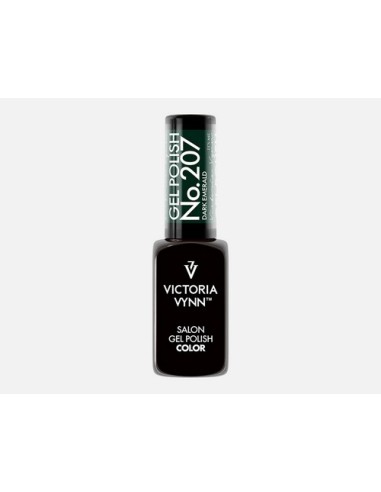 Victoria Vynn Gel Polish 207 Dark Emerald | Esmalte Híbrido Verde Esmeralda Oscuro