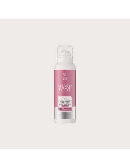 VV Pharm Foot Foot Mousse 125ml | Crema en Espuma con 5% Urea para Pies Secos