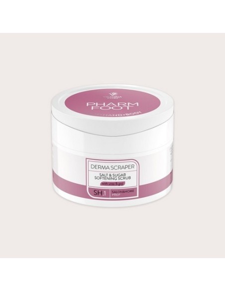 Exfoliante DERMA SCRAPER 200ml | Sal y Azúcar con Urea y Goji