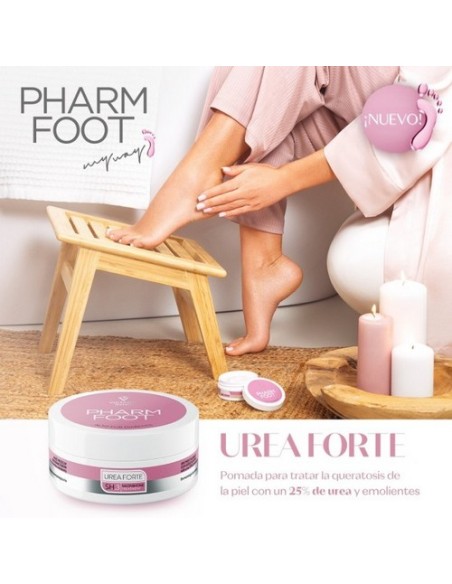 VV Pharm Foot Urea Forte 75ml - Pomada con 25% Urea para Pies Agrietados