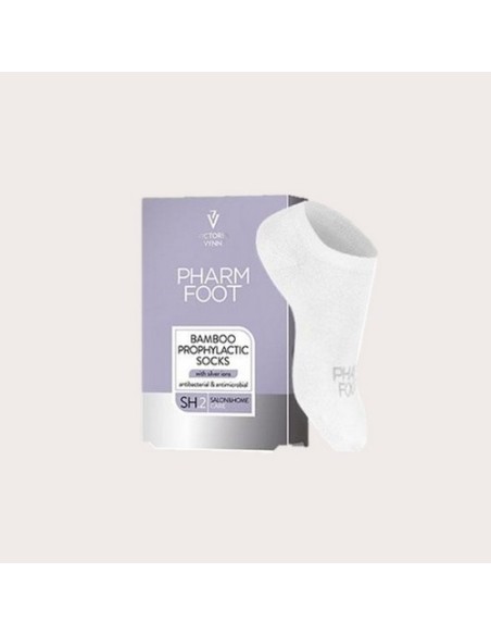 VV Pharm Foot Calcetines Bamboo - Calcetines con Iones de Plata Antibacterianos