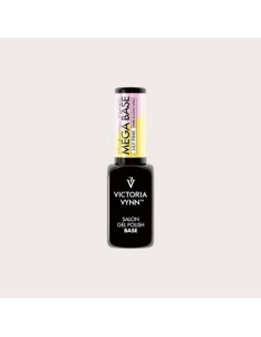 Gel Polish Base Mega Base Lily Pink 8ml - Base Híbrida Reforzadora Rosa Lirio