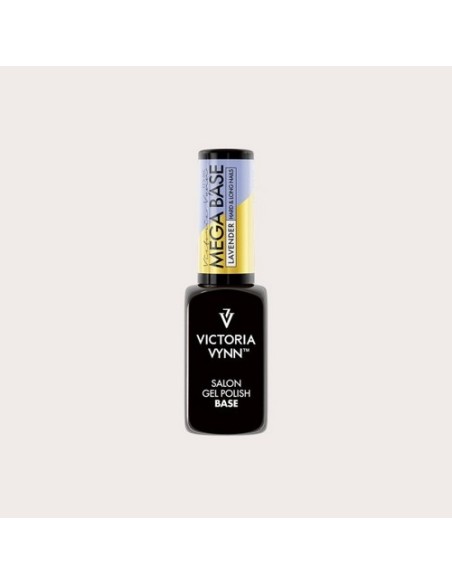 Gel Polish Base Mega Base Lavender 8ml - Base Híbrida Reforzadora Lavanda