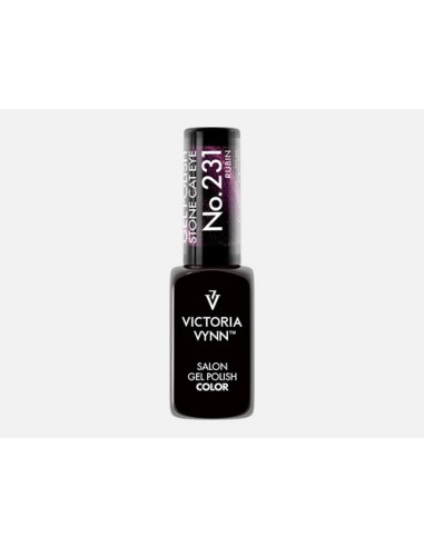 Victoria Vynn Gel Polish 231 Cat Eye Rubin | Esmalte Híbrido Magnético con Acentos Rojo Púrpura